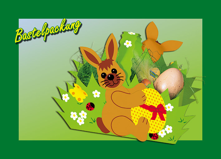 Fischer window pictures folding basket Easter