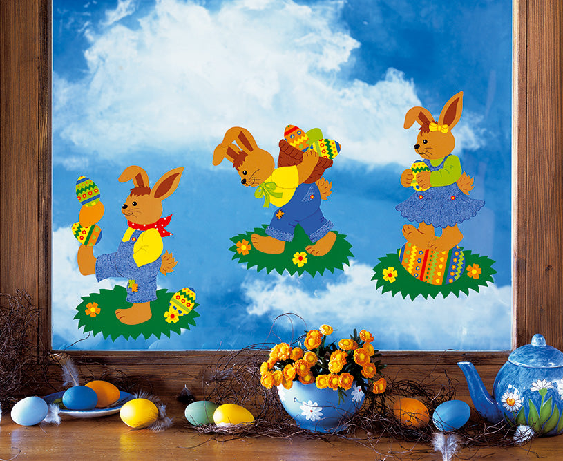 Fischer window pictures bunny children