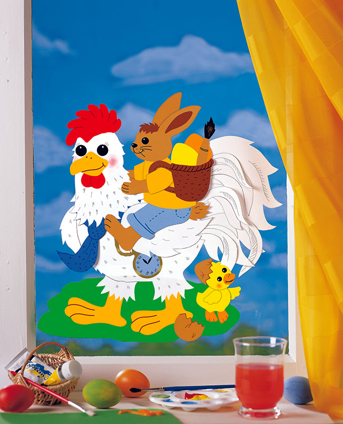 Fischer window pictures Gockelexpress