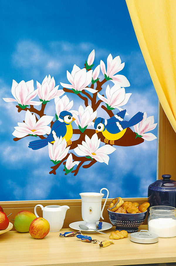 Fischer window pictures magnolia branch