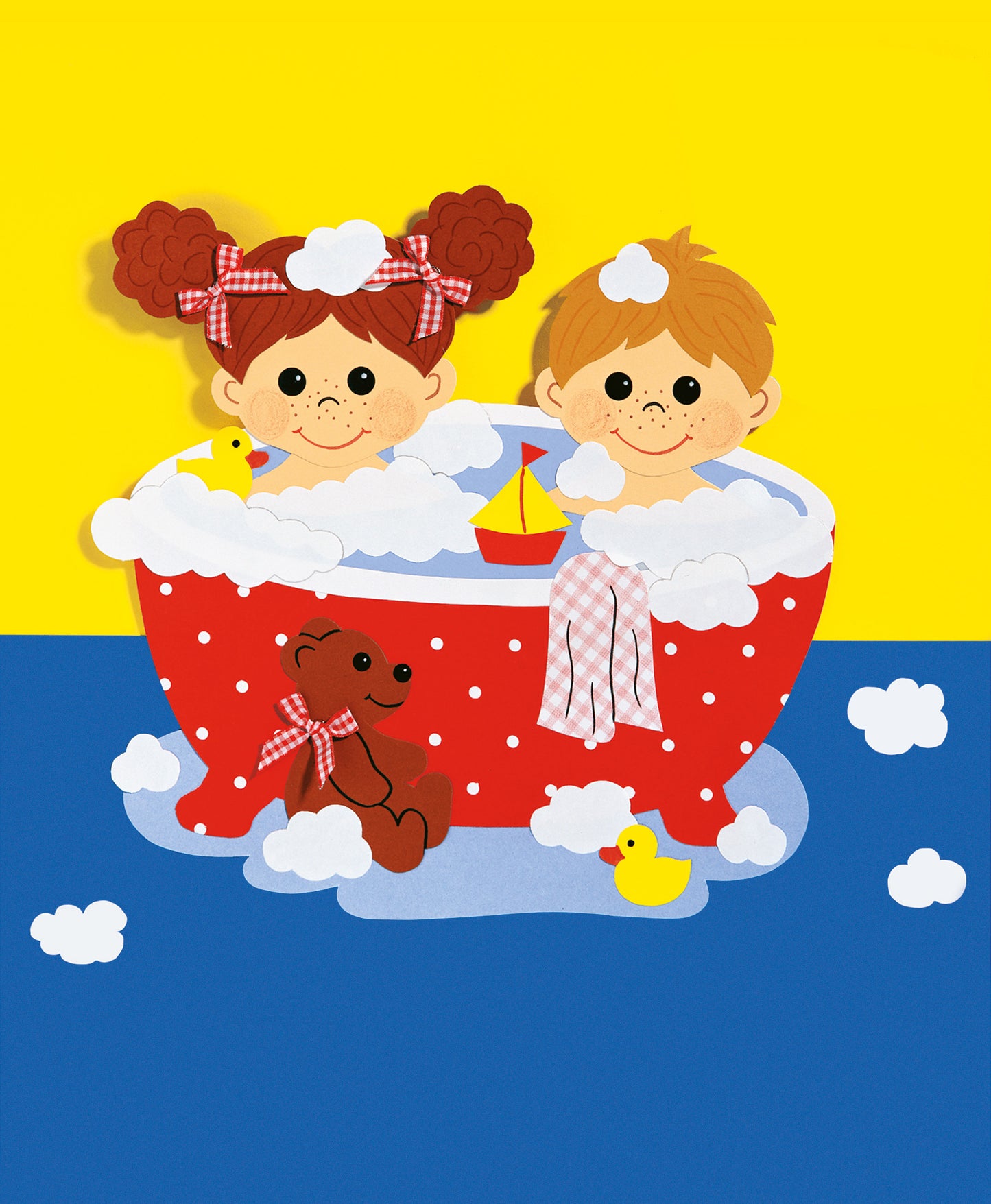 Fischer window pictures Julchen & Nils