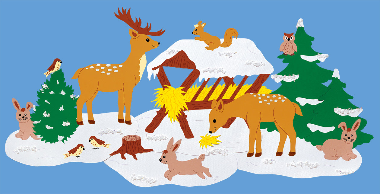 Fischer window pictures feeding trough