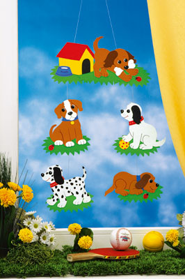 Fischer window pictures dog mobiles