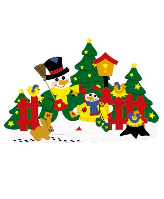 Fischer Window Pictures in the Winter Forest