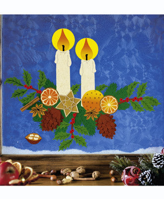 Fischer window pictures Advent arrangement