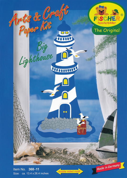 Fischer Fensterbilder Big Lighthouse Craft Pack