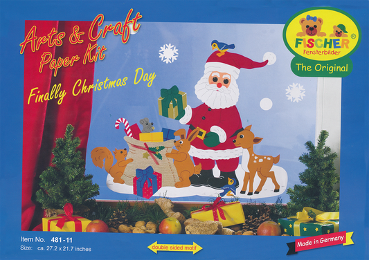 Fischer Fensterbilder Finally Christmas Day Craft Pack