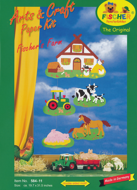 Fischer Fensterbilder Fischer`s Farm Craft Pack